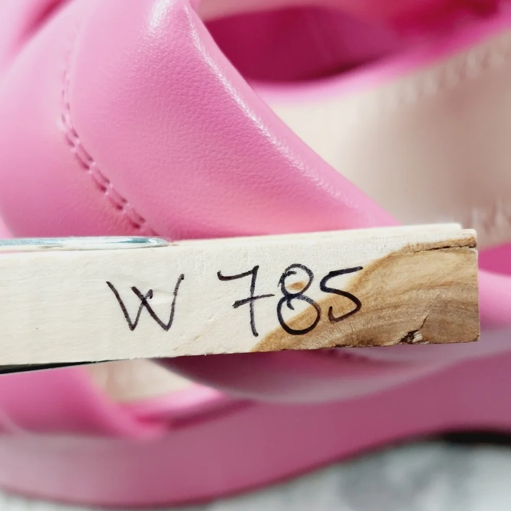 NEW BP Raquelle Wedge Pink Summer Platform Sandals W785